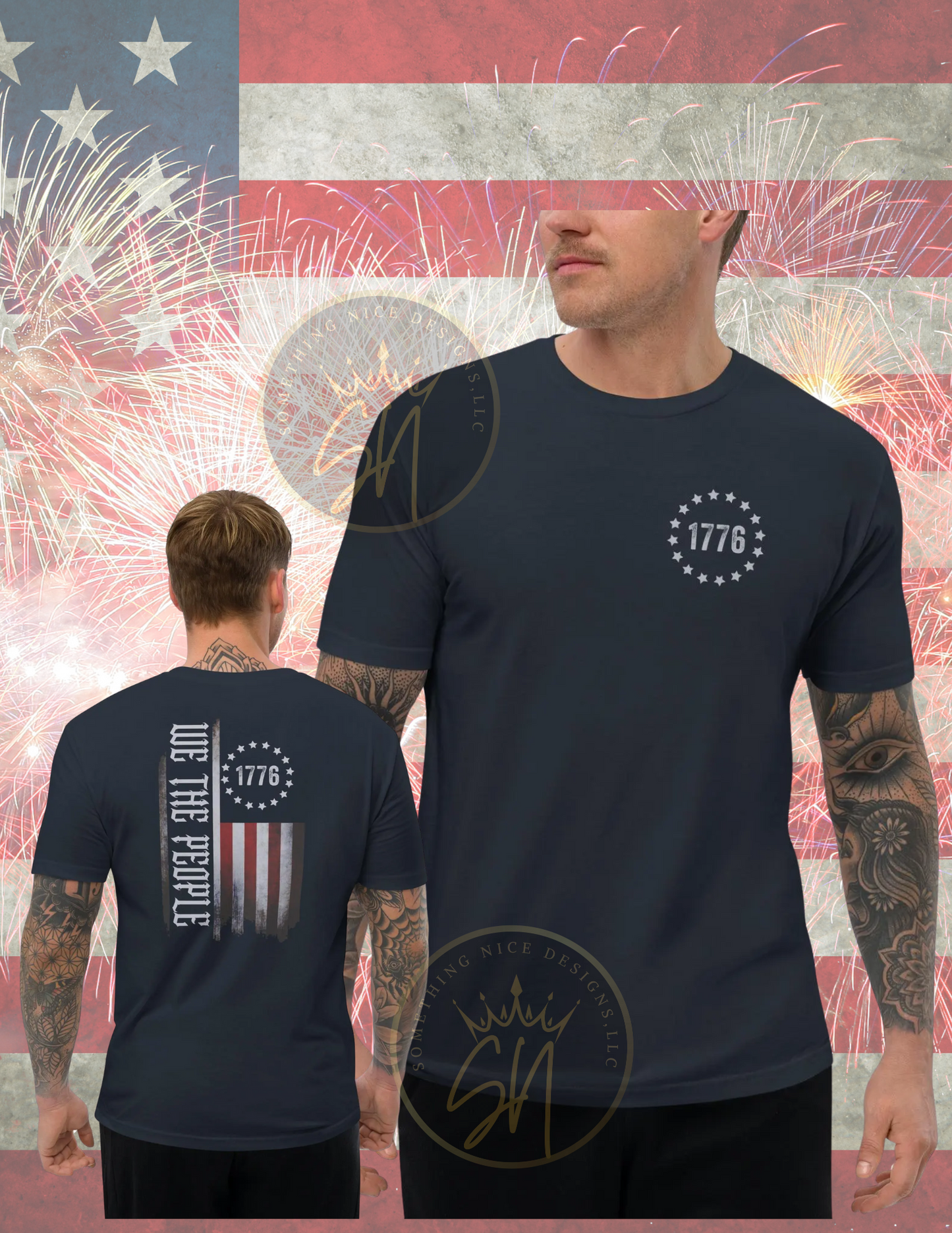 We The People Men's 4th of July Independence Day Muscle T-shirt