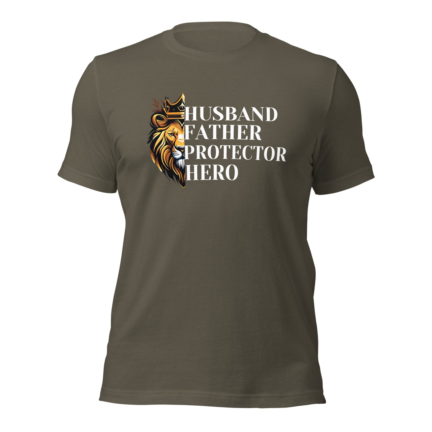 Father's Day tshirt, husband father provider hero, Gift idea for dad, Christmas gift, birthday gift tee, daddy shirt, husband gift, best dad