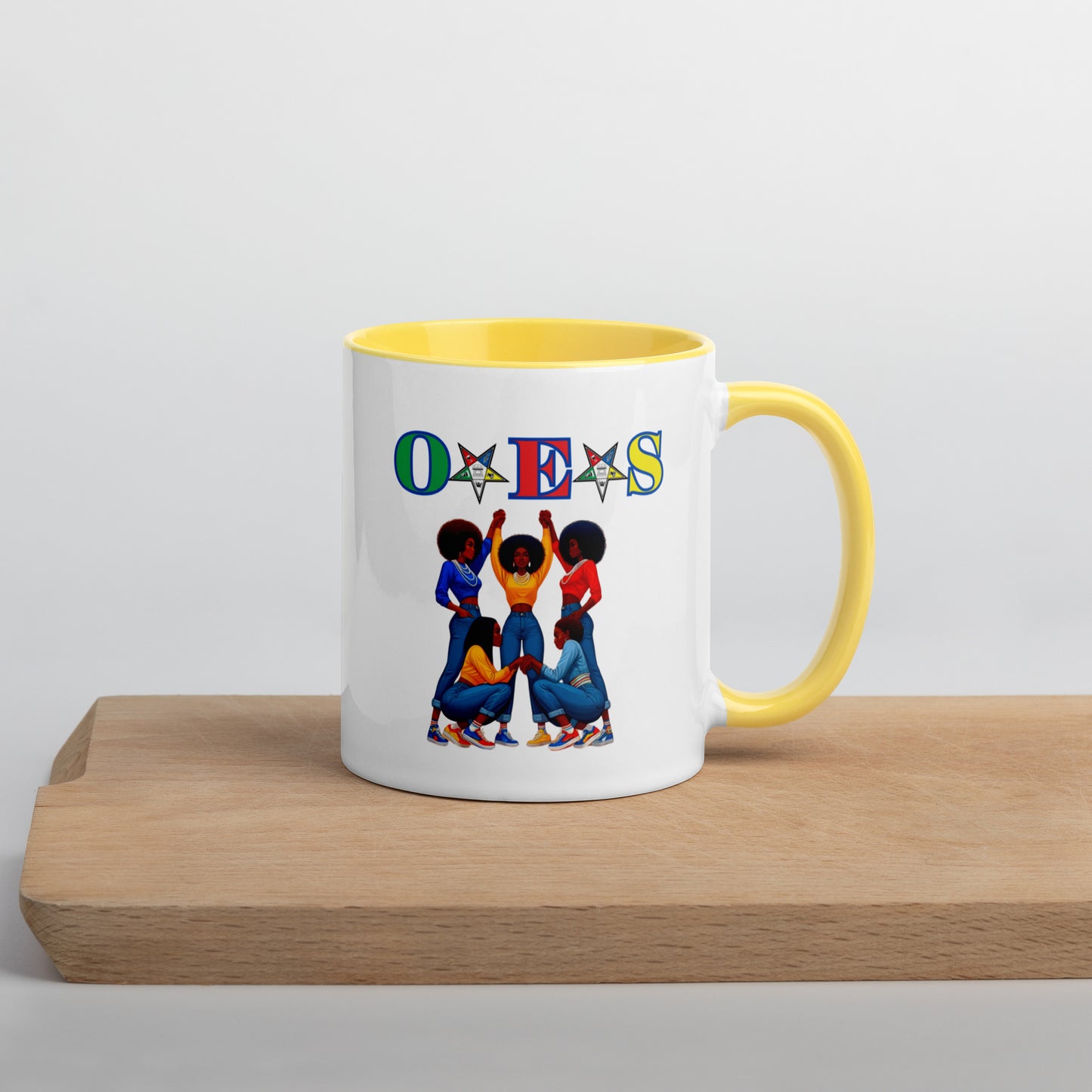 Order of the Eastern Star mug, OES cup, sistars coffe mug, phamily, free masonry, birthday gift idea for her, Christmas gift, sorority