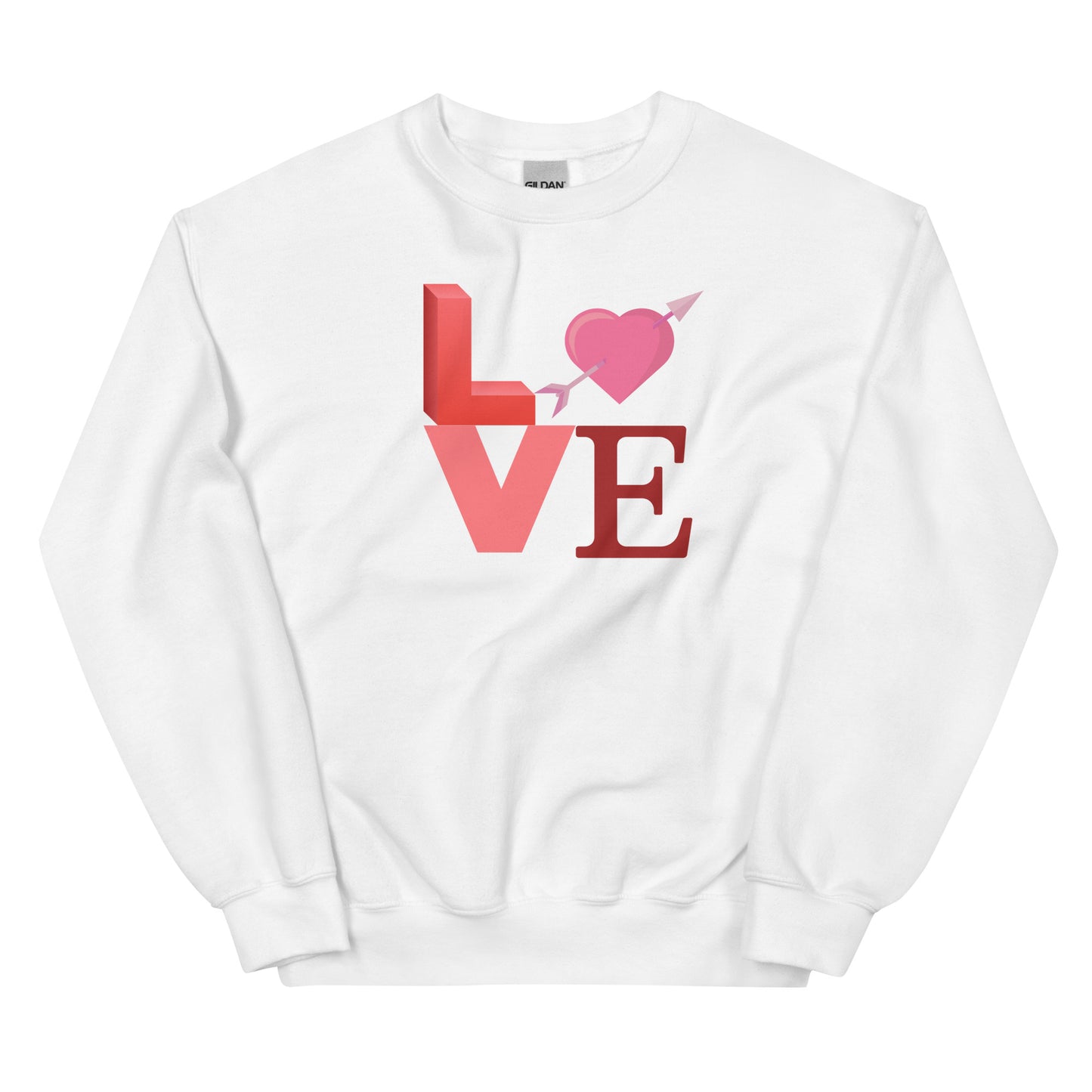 LOVE Sweatshirt, Valentine's day sweater, Valentine's day gift idea.