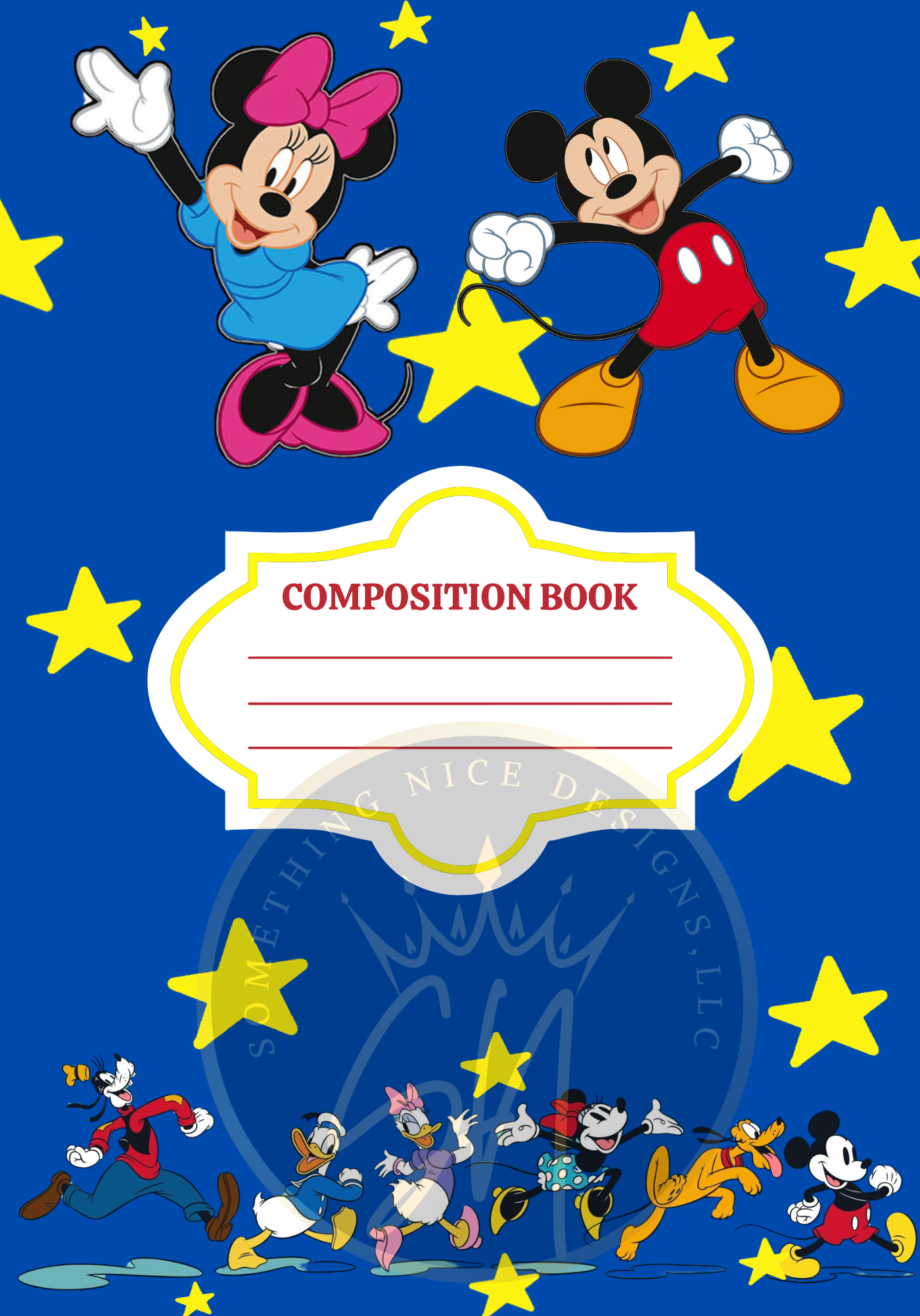 Personalized Composition Notebooks for Back to School