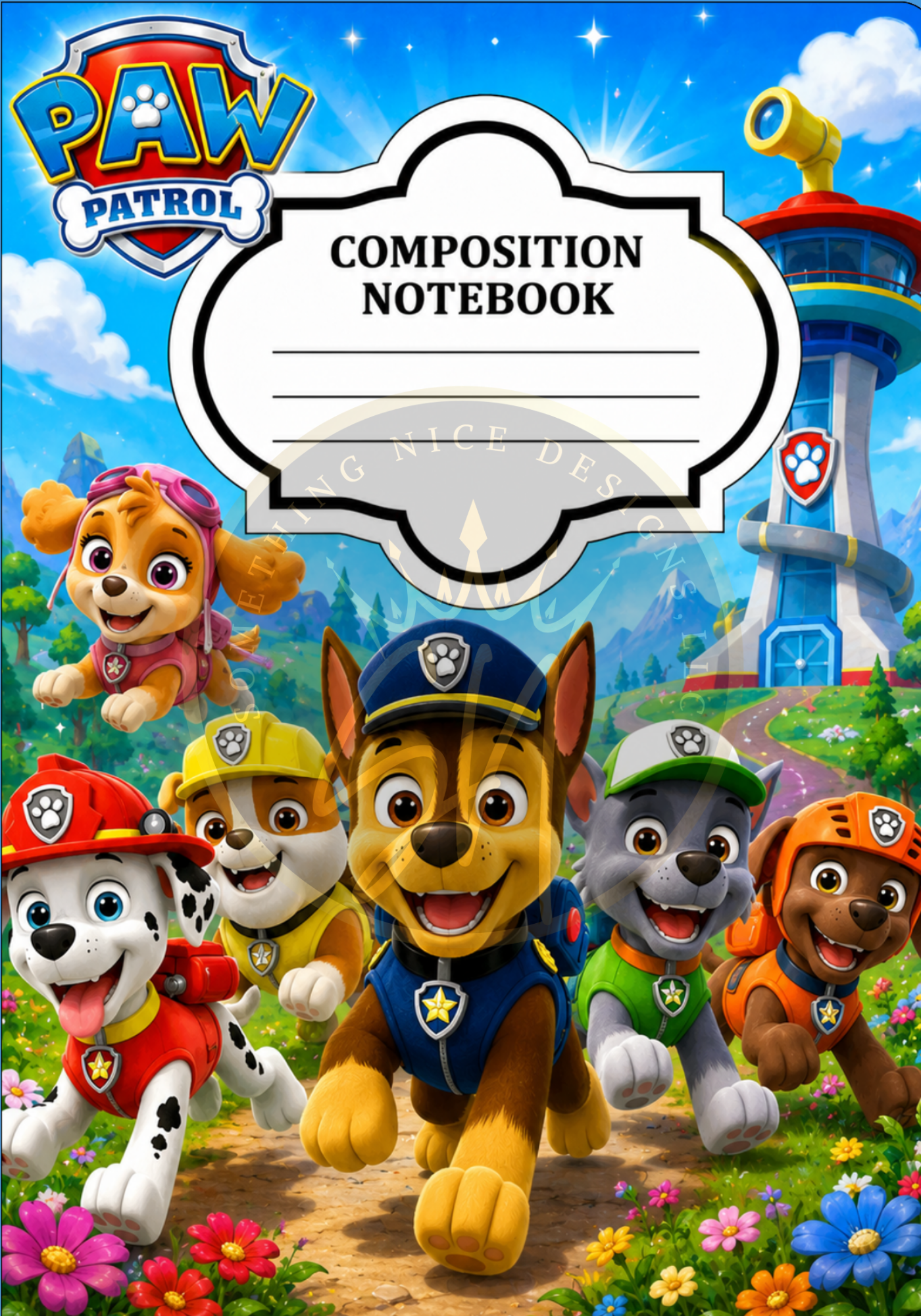 Personalized Composition Notebooks for Back to School