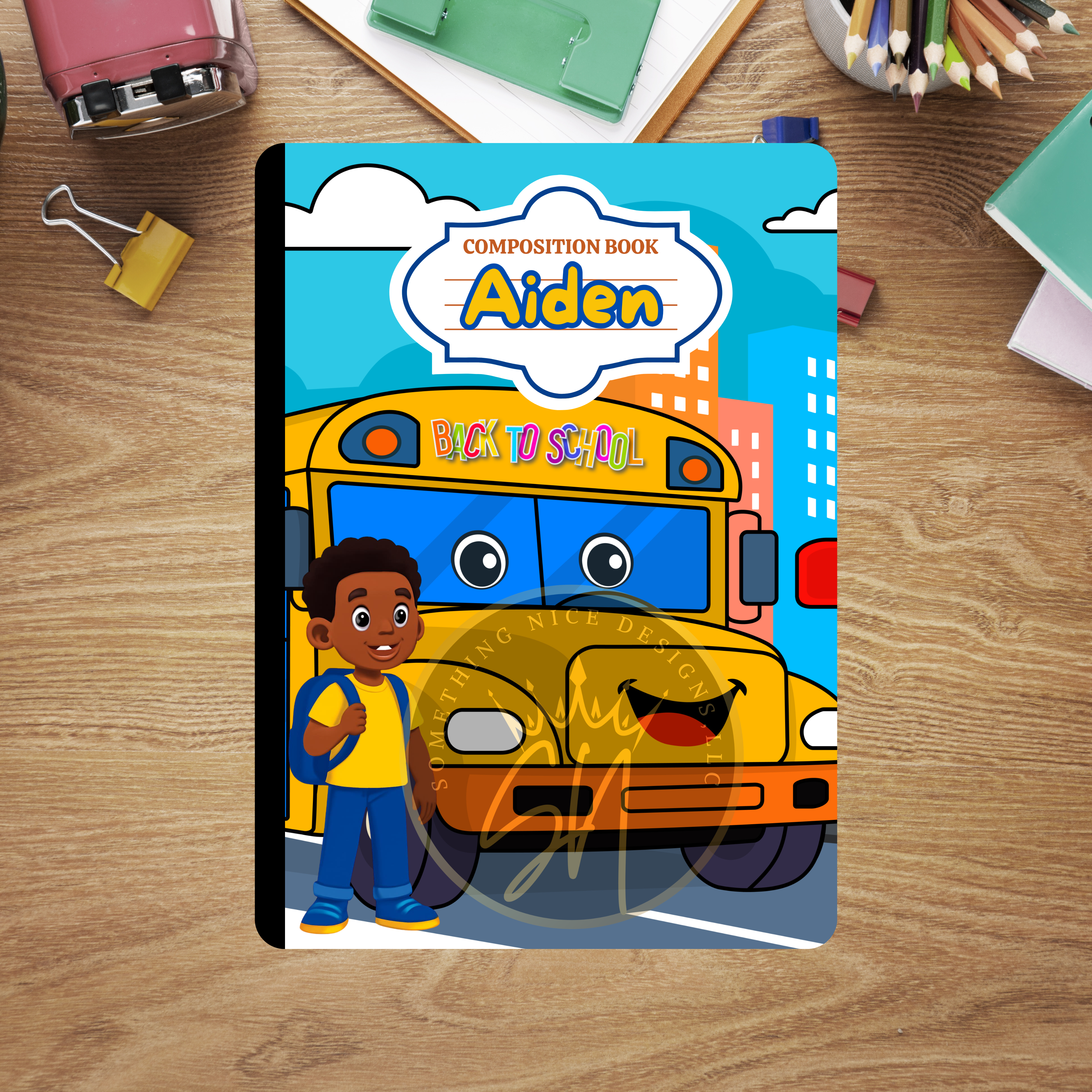 Personalized Composition Notebooks for Back to School