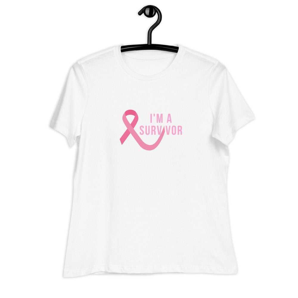 Breast cancer tshirt, cancer survivor tee, the cure tshirt, fight breast cancer shirt, I'm a survivor tshirt, cancer survivor gift idea