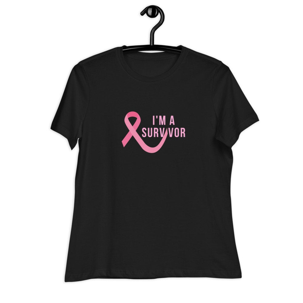 Breast cancer tshirt, cancer survivor tee, the cure tshirt, fight breast cancer shirt, I'm a survivor tshirt, cancer survivor gift idea