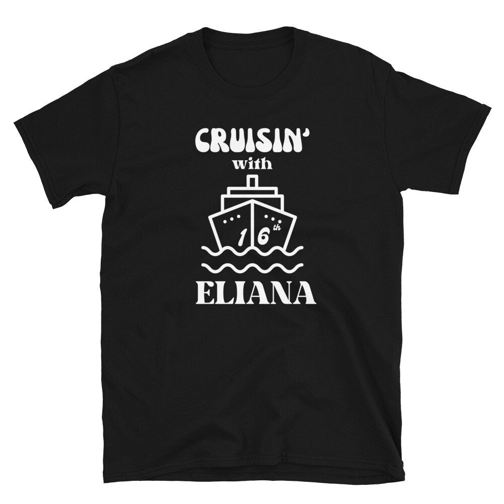 Birthday tshirt, matching tees, birthday gift idea, group shirts, personalized tees, cruise ship shirt, family tees