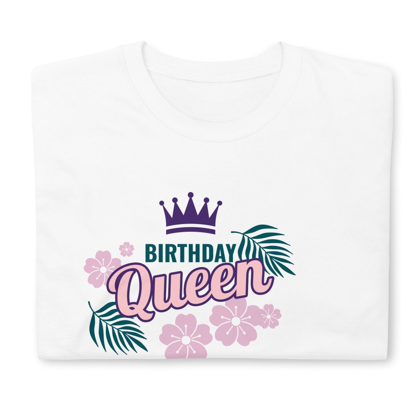 Birthday queen tshirt, women's birthday tee, birthday gift idea, cute bday shirt, gift idea for her, birthday tshirt for mom gift for sister