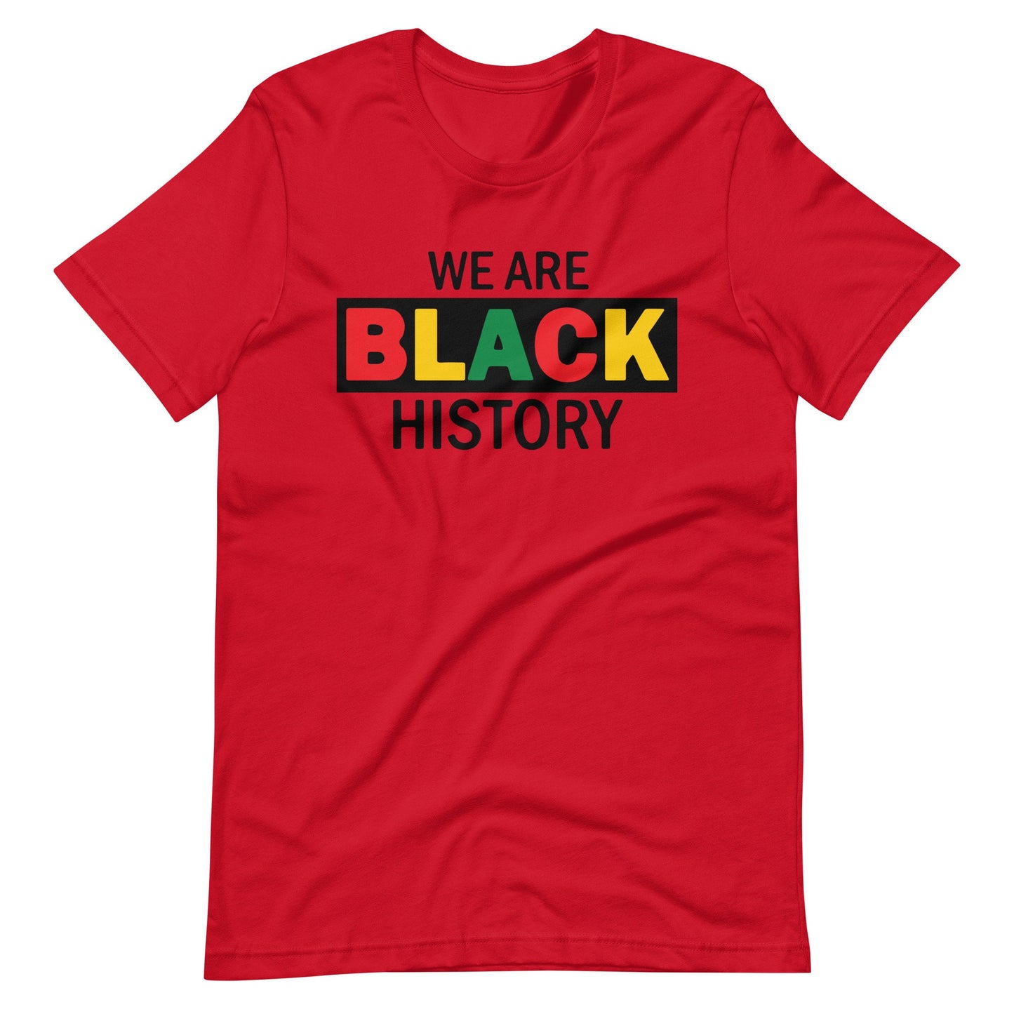 Black history tshirt, black pride tee, Juneteenth shirt, 1865, we are black, cultural clothing, ethnic, colorful shirt