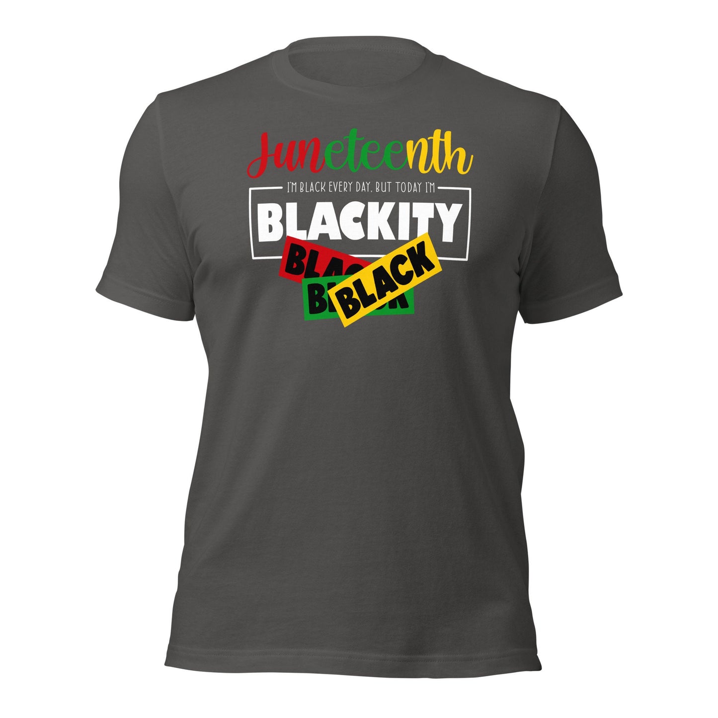 Blackity Black t-shirt, black history tee, black independence day, Juneteenth, June 1865, June 19, gift idea