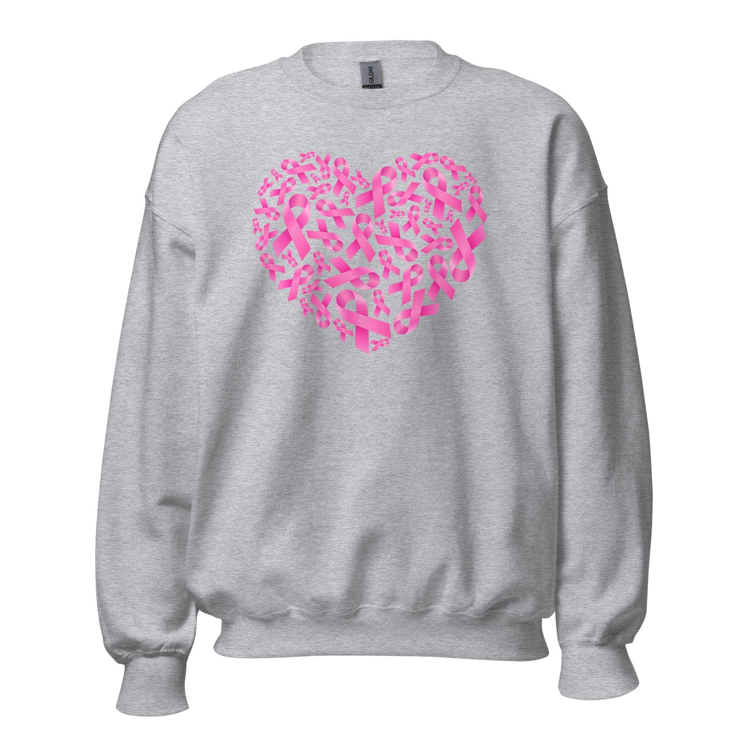 Breast cancer ribbon Sweatshirt, breast cancer support shirt, cancer gift idea, survivor, warrior,  wear pink in October