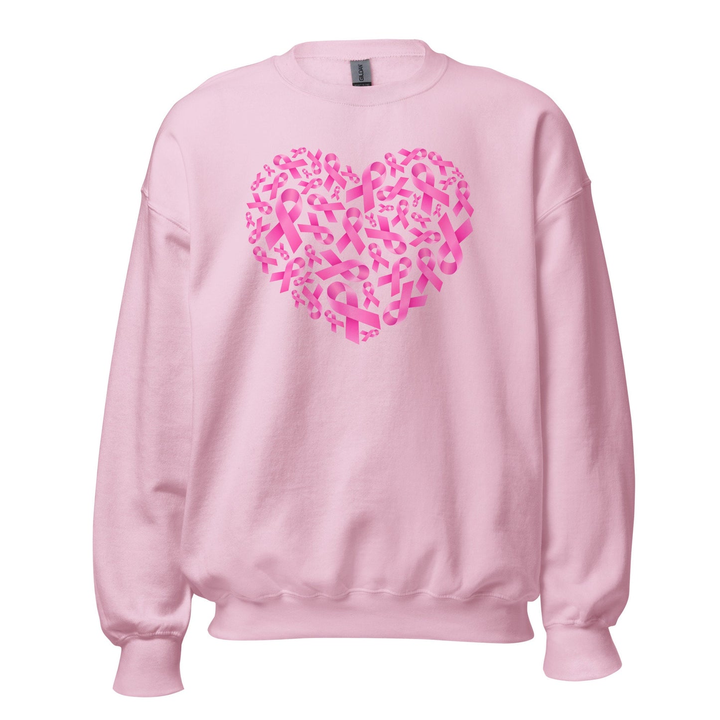 Breast cancer ribbon Sweatshirt, breast cancer support shirt, cancer gift idea, survivor, warrior,  wear pink in October