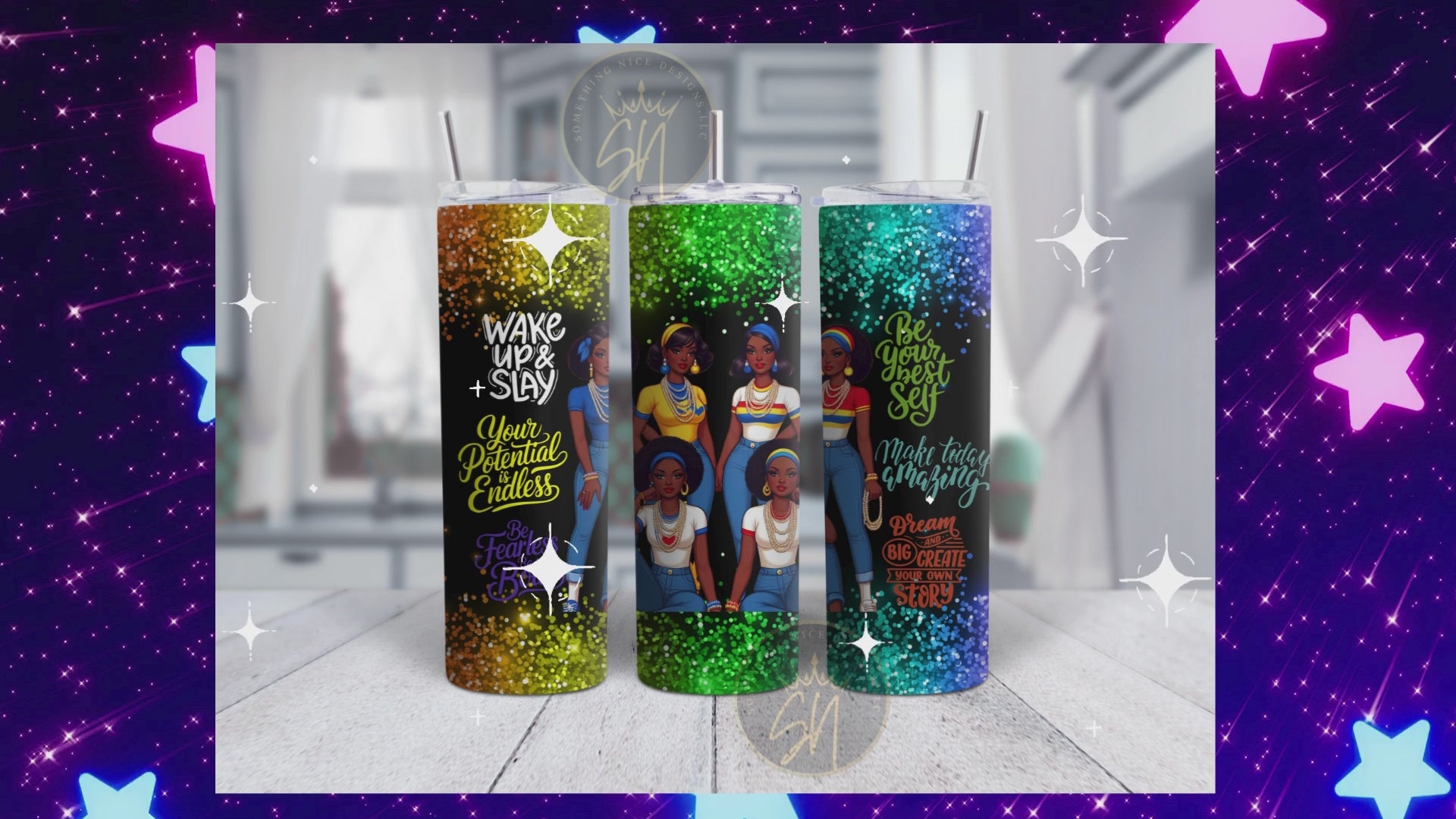 Women empowerment Tumbler, Positive affirmations, Positive quotes 20 ounce Stainless Steel tumbler