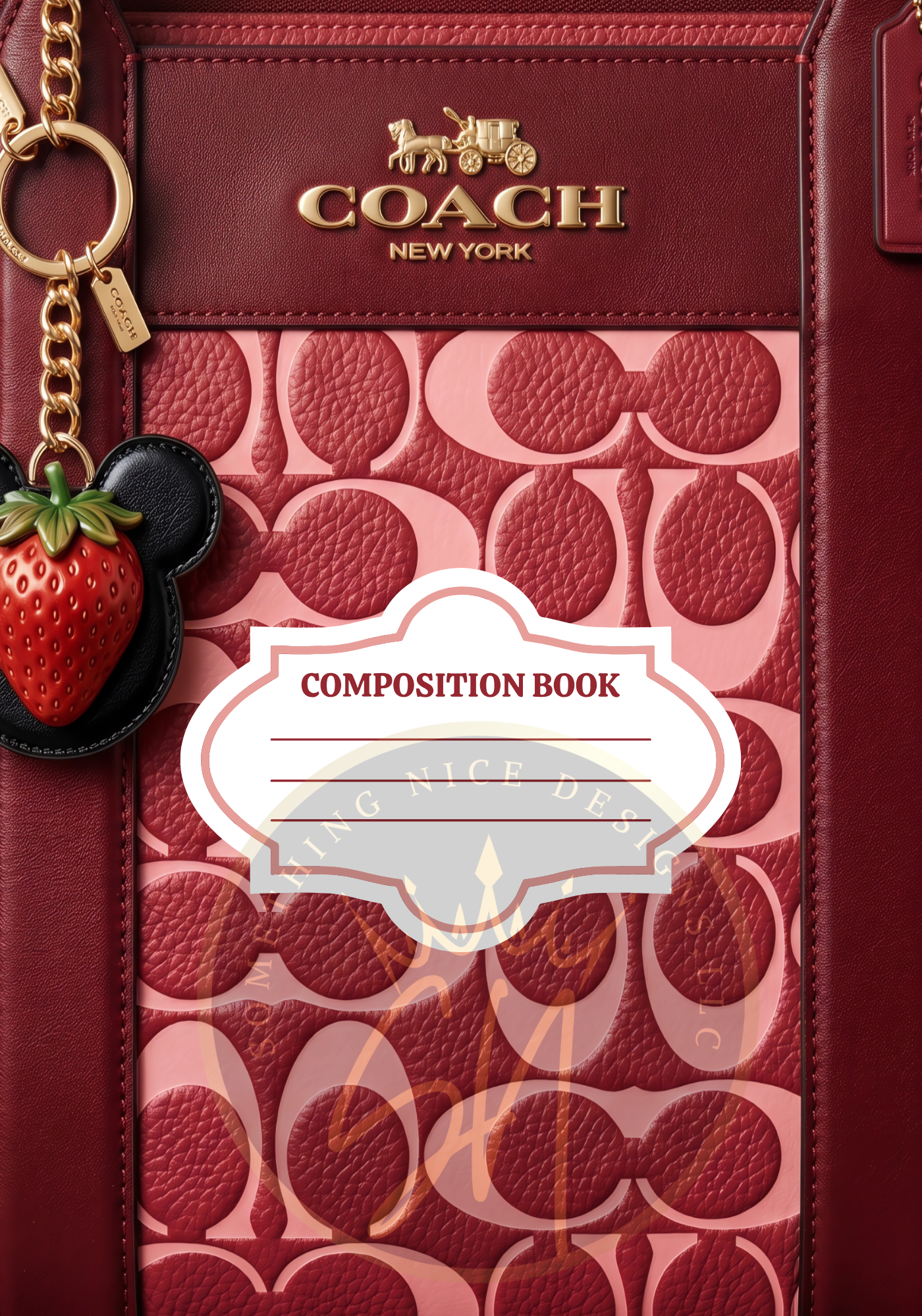 Personalized Composition Notebooks for Back to School