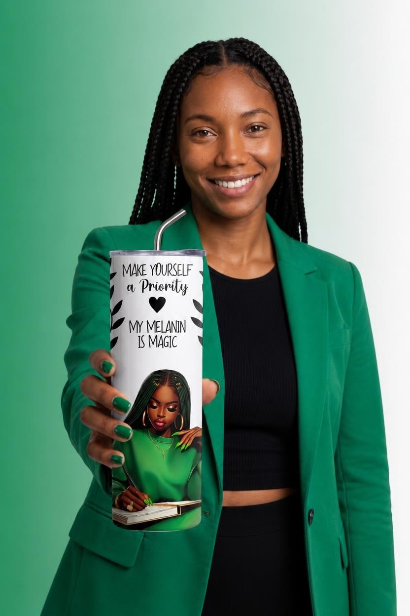Self Love, Positive Affirmations Tumbler 20 oz