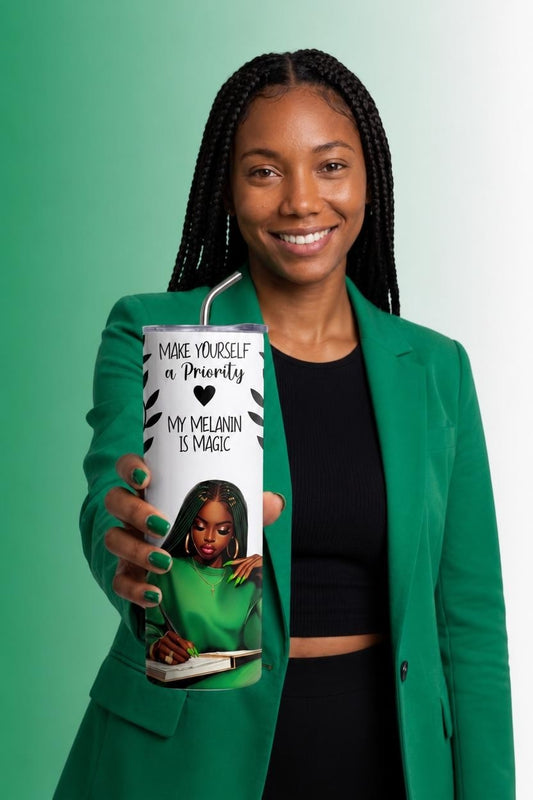 Self Love, Positive Affirmations Tumbler 20 oz