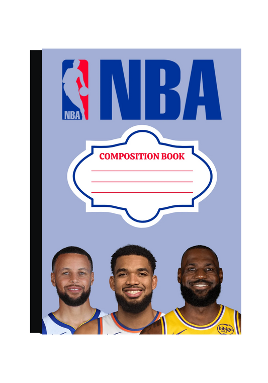 Personalized Composition Notebooks for Back to School