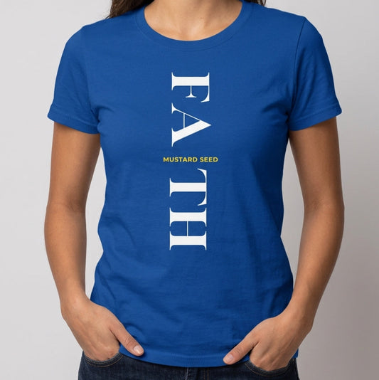 Faith mustard seed tshirt, religious shirt, positive tee, birthday gift idea, Christmas gift, positive affirmation, gift  for her, unisex