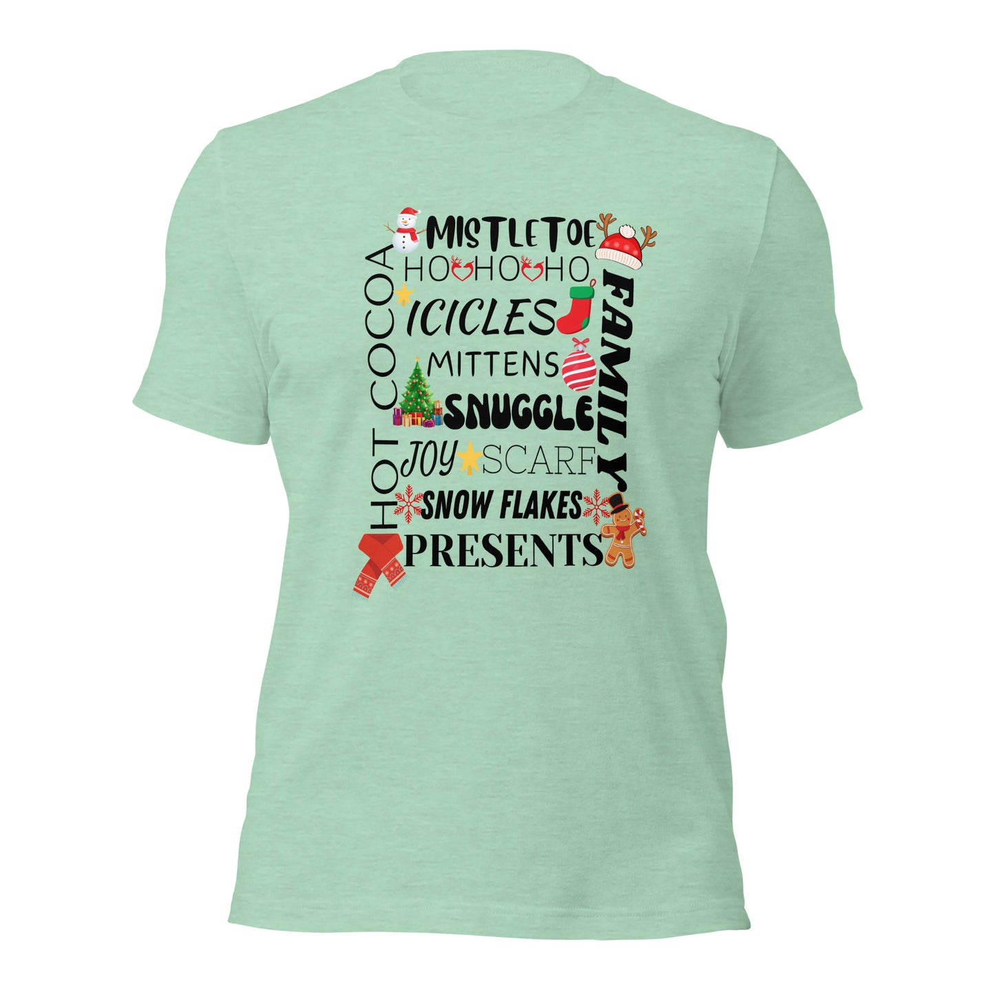 Christmas t-shirts, Christmas gift idea, family xmas tees, matching xmas shirts, unisex shirts, holiday tee