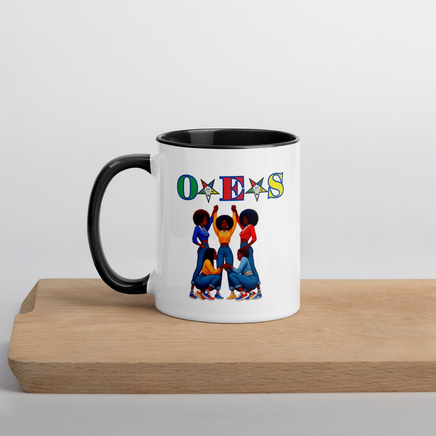 Order of the Eastern Star mug,  OES cup, sistars coffe mug, phamily, free masonry, birthday gift idea for her, Christmas gift, sorority