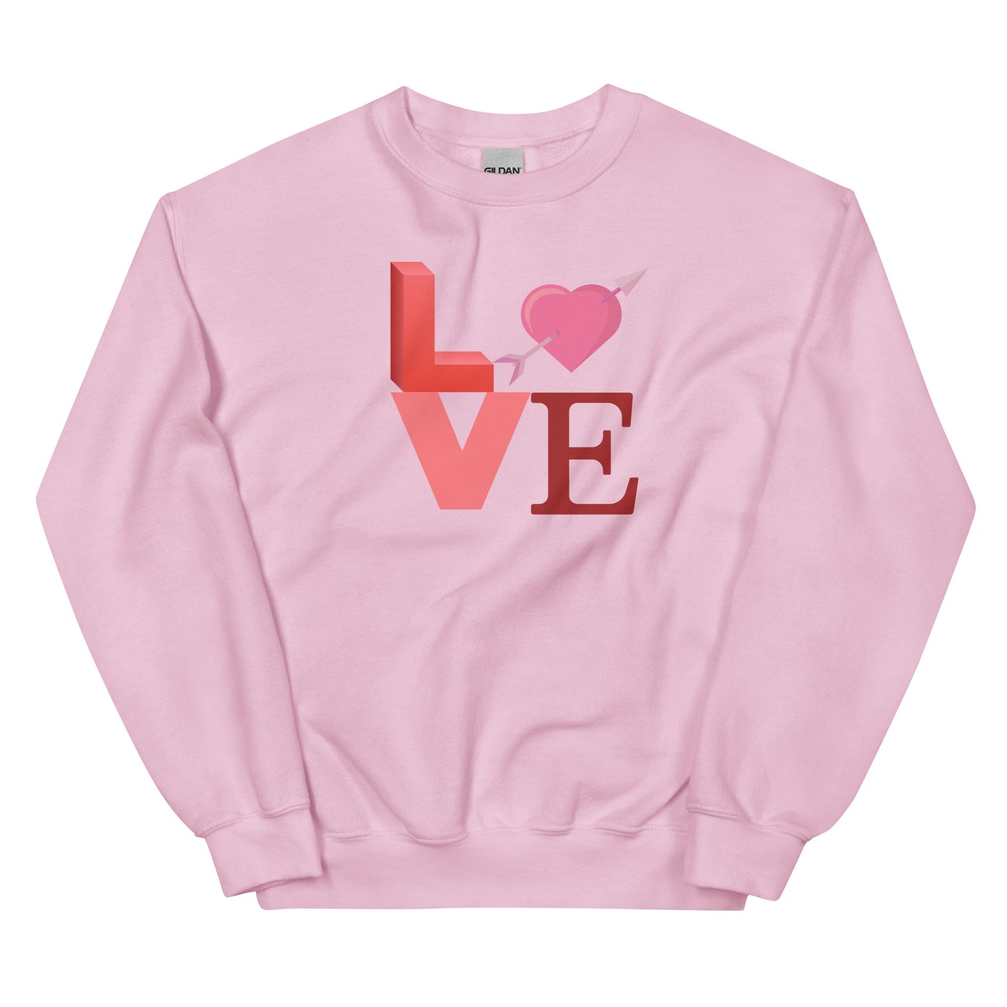 LOVE Sweatshirt, Valentine's day sweater, Valentine's day gift idea.